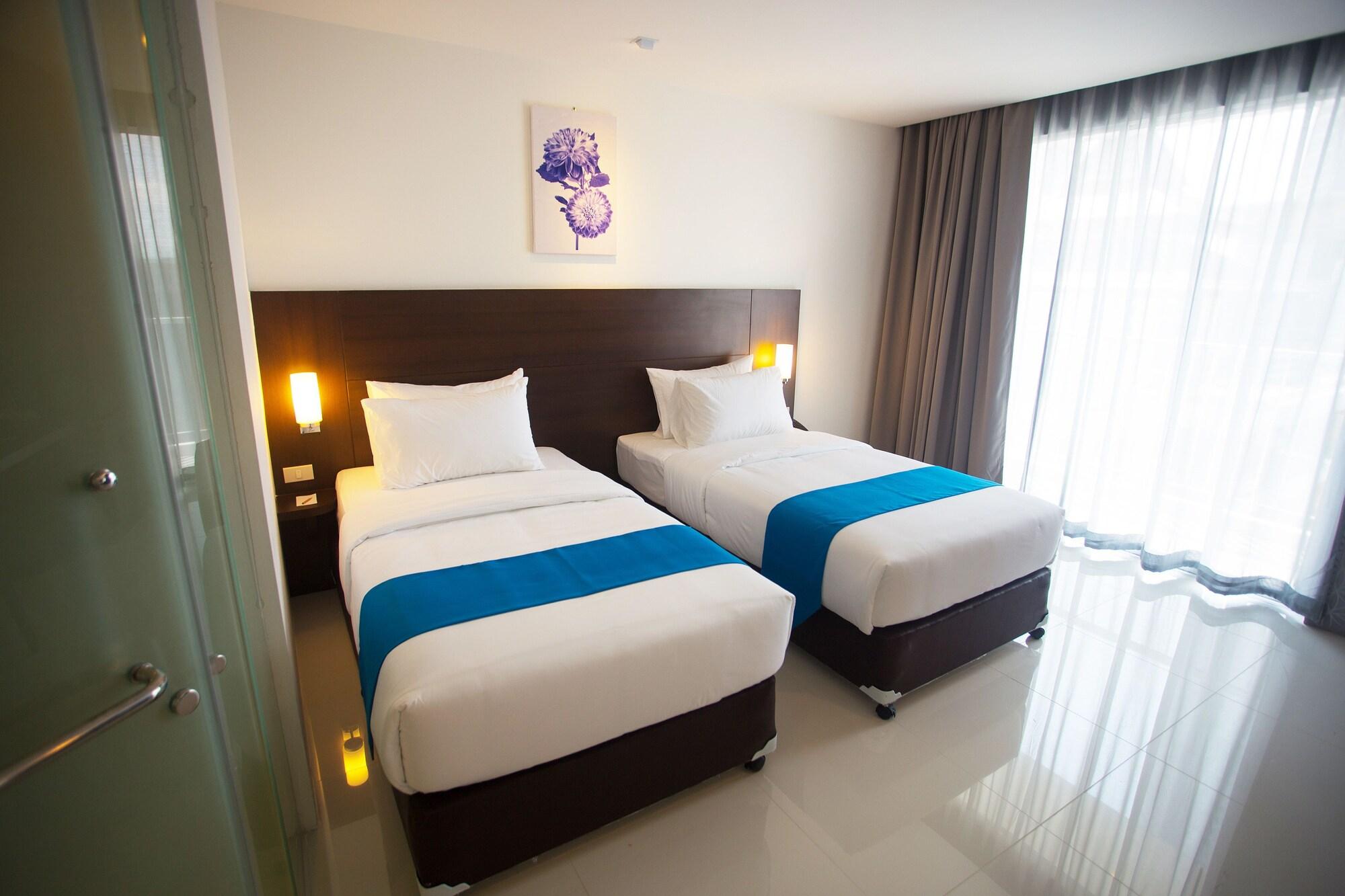 Rodina Beach Hotel Jomtien pláž Exteriér fotografie