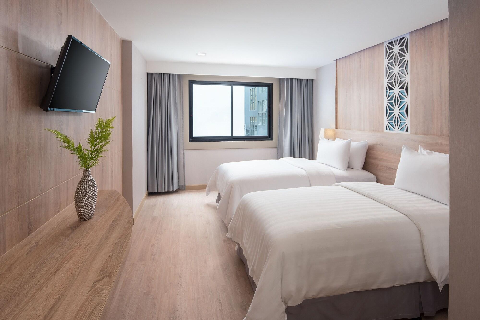 Rodina Beach Hotel Jomtien pláž Exteriér fotografie