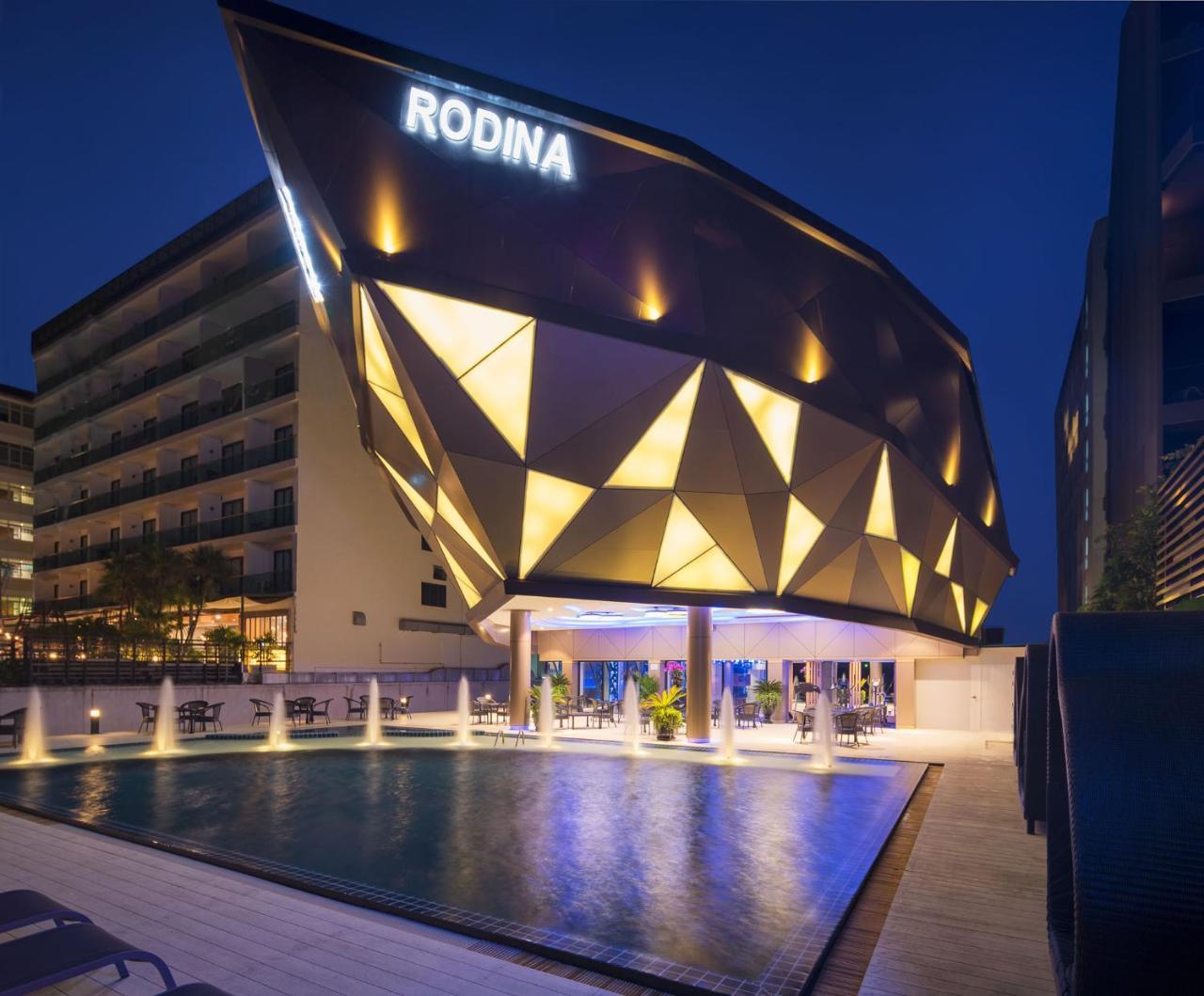 Rodina Beach Hotel Jomtien pláž Exteriér fotografie